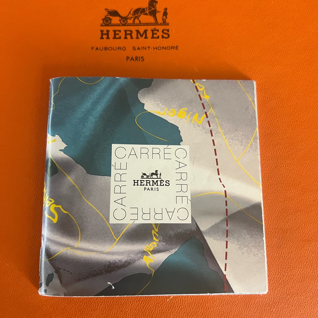 Vintage Hermes Carre Scarf Booklet